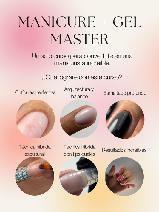 Manicure + Gel Master 🤍